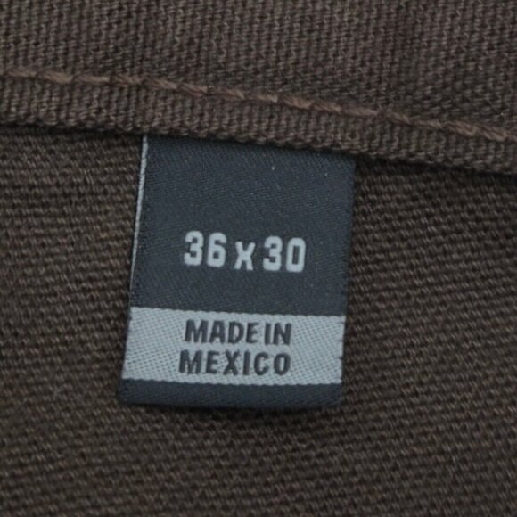 Carhartt Pant Men 36x30 Loose Fit Double Knee Distress Work B136 DKB Streetwear - Picture 7 of 9